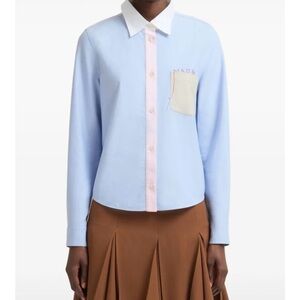 Marni contrast collar oxford button down BNWT